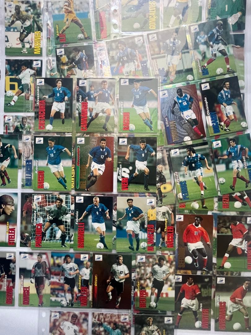 フランスワールドカップ1998カード81枚