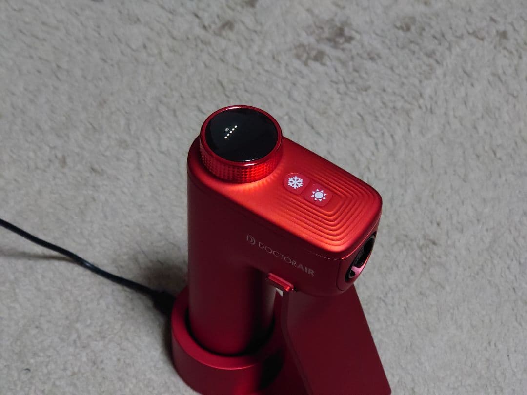 ドクターエアー/エクサガン/ホット＆クール/REG-03/レッド