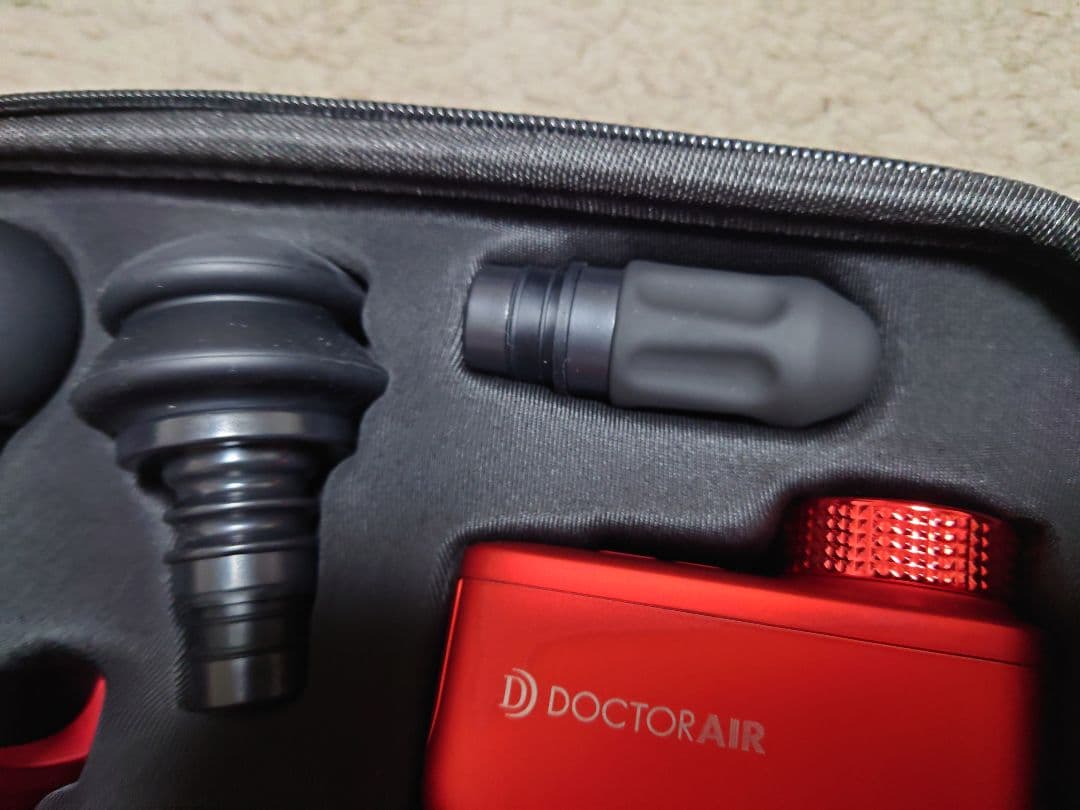 ドクターエアー/エクサガン/ホット＆クール/REG-03/レッド