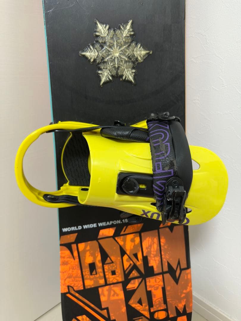 K2 157cm スノーボード FLUXビンディング ボードカバー付