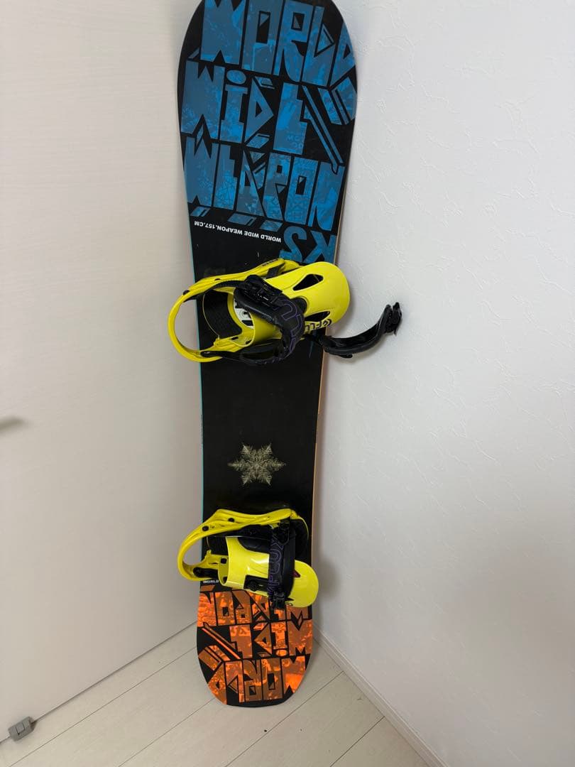 K2 157cm スノーボード FLUXビンディング ボードカバー付