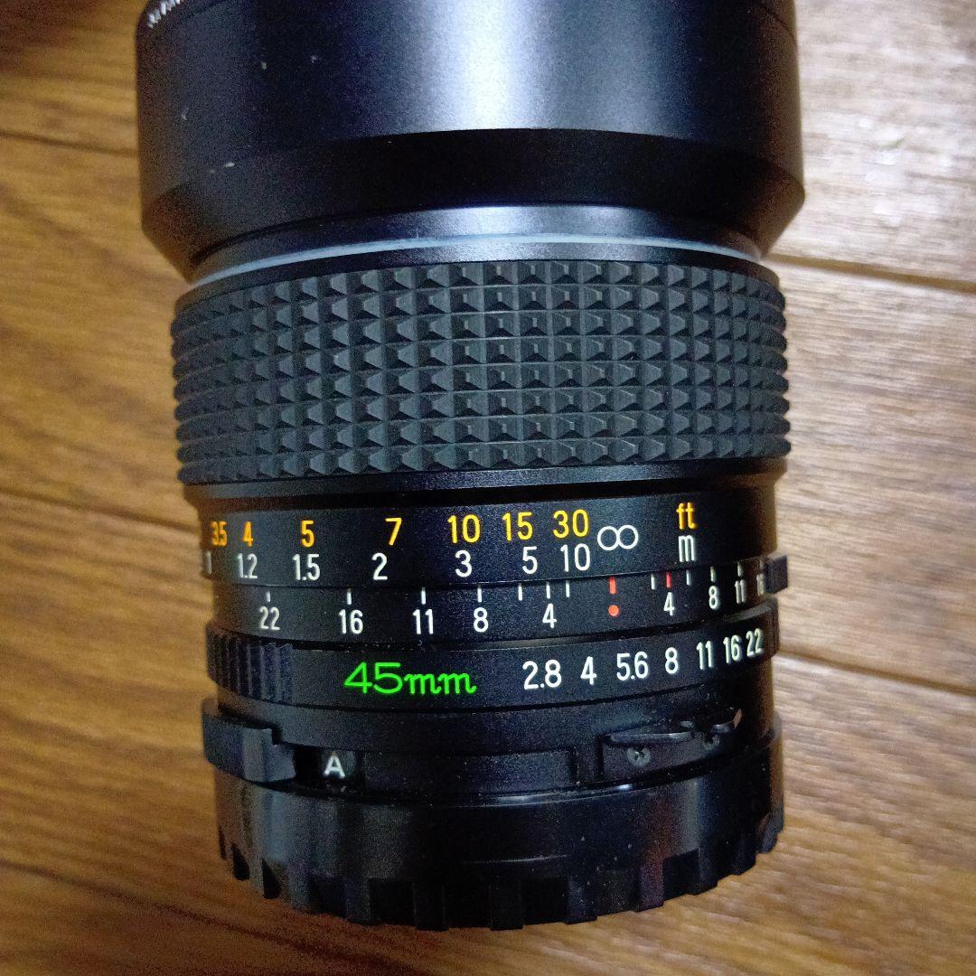 Mamiya 45mm f/2.8レンズ