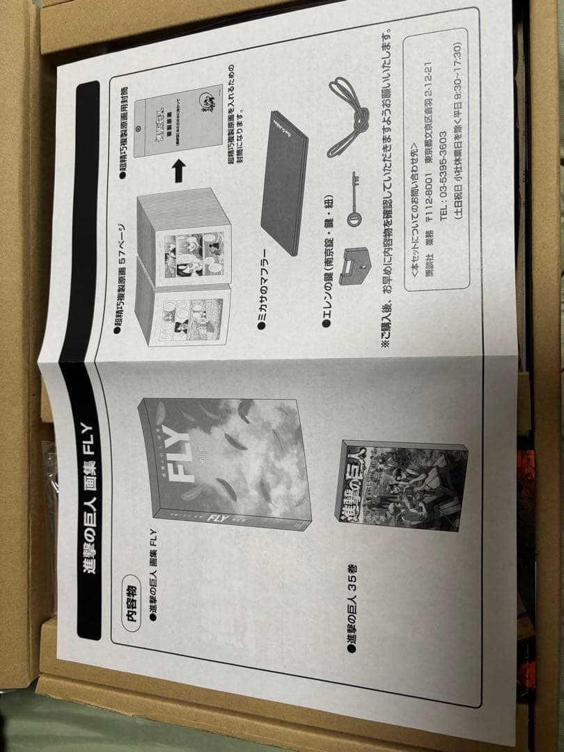 進撃の巨人画集 FLY セット