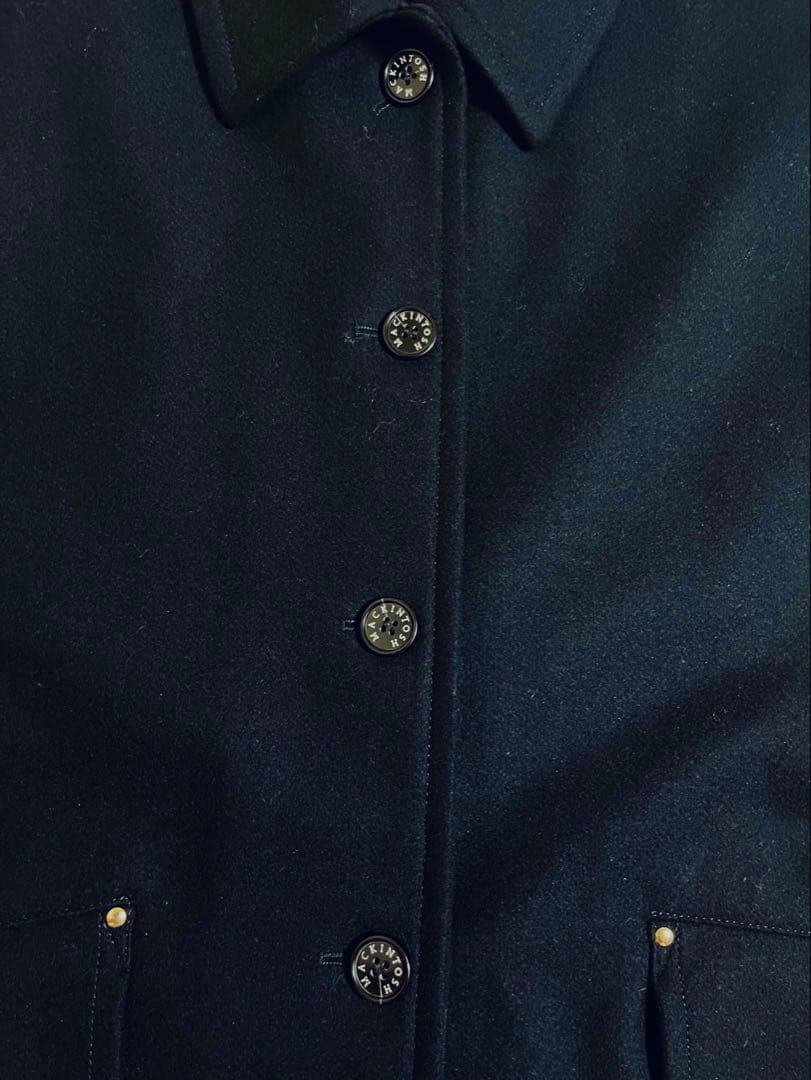 【美品】MACKINTOSH HUMBIE マッキントッシュハンビー 紺 8