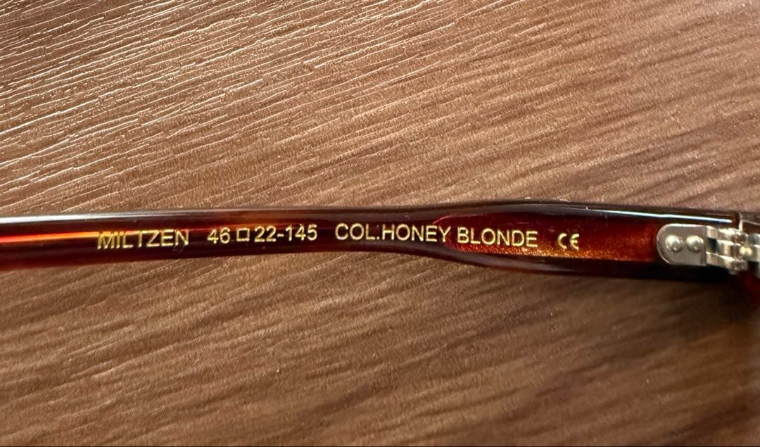 MOSCOT MILTZEN トートイズメガネ 46□22-145