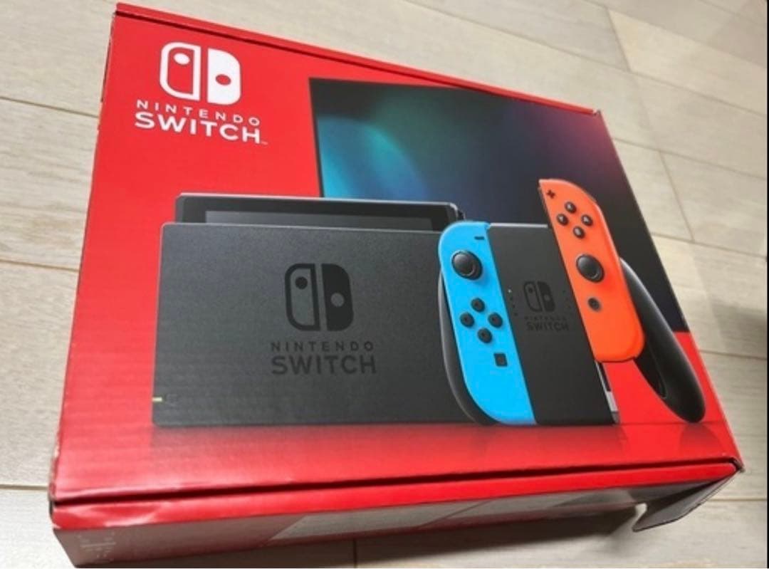 【早い者勝ち】Nintendo Switch 赤と青のJoy-Con