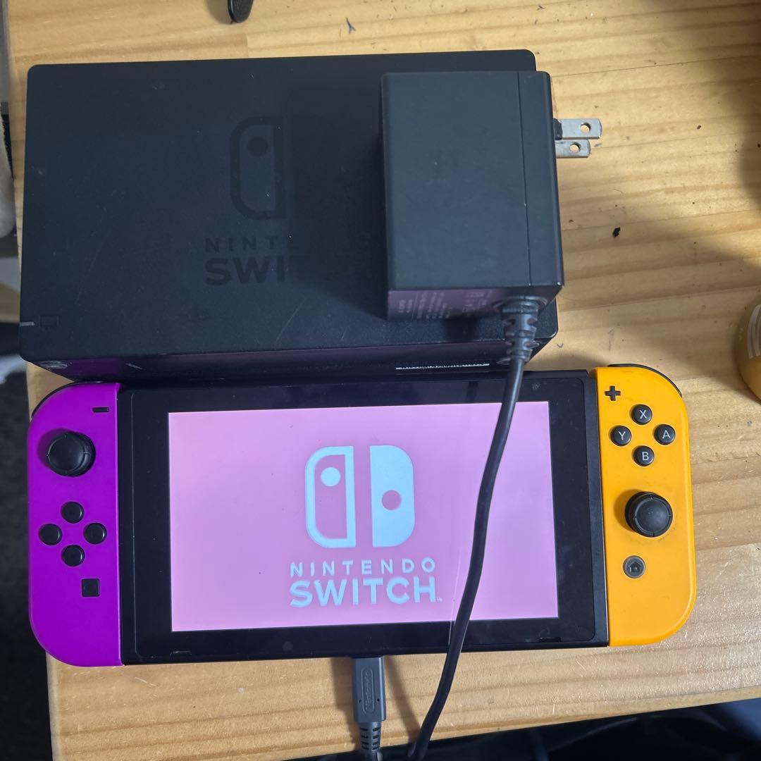 Nintendo Switch 本体 紫とオレンジ Joy-Con
