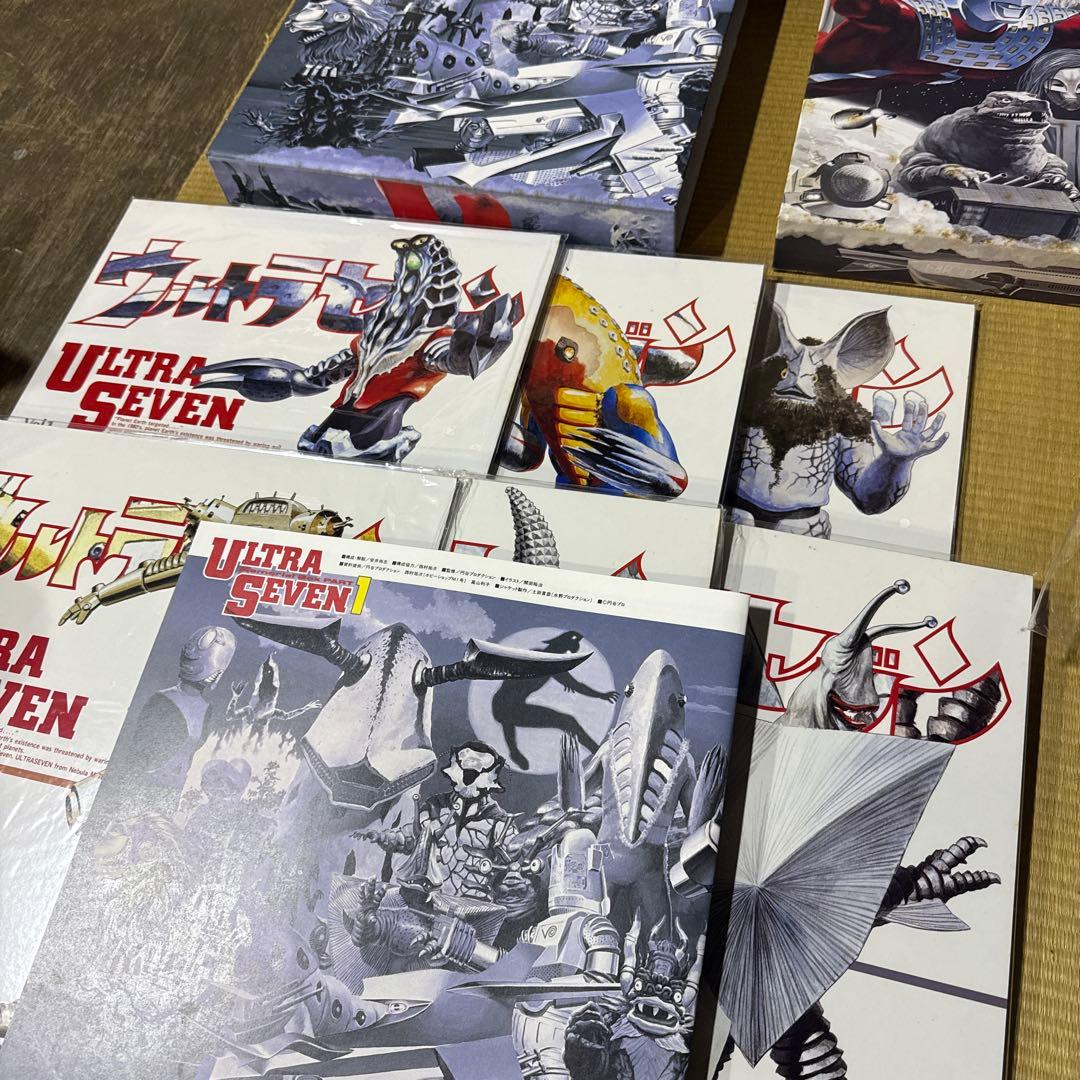 レーザーディスク　ウルトラセブン　メモリアルボックス1&2