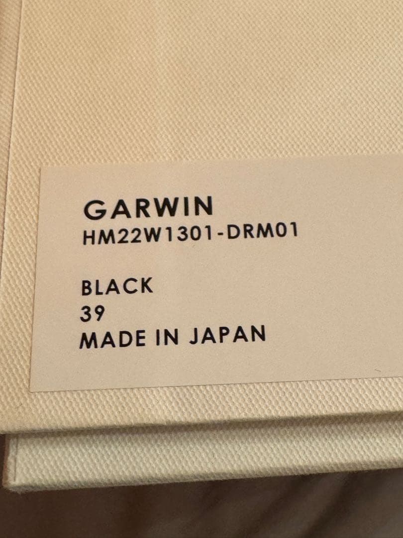 HARUNOBUMURATAハルノブムラタGARWIN フラットシューズ