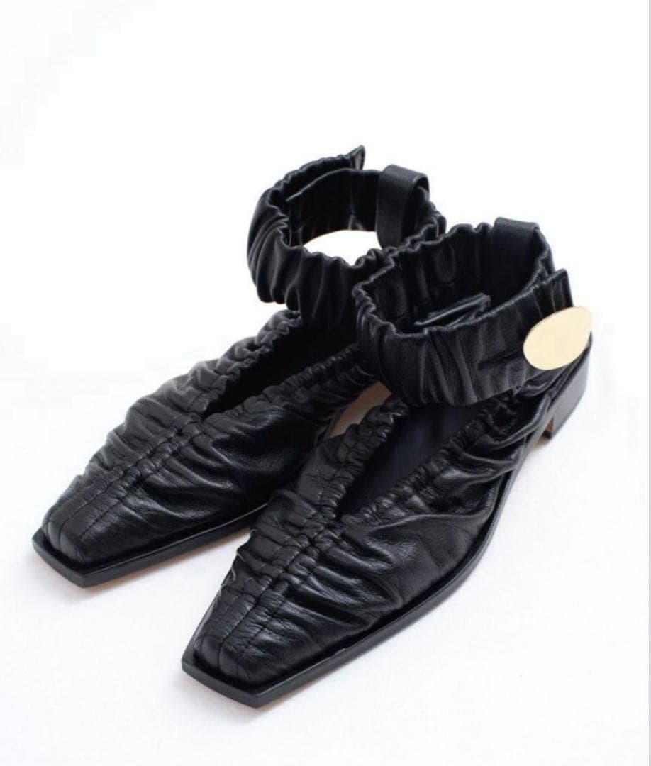 HARUNOBUMURATAハルノブムラタGARWIN フラットシューズ