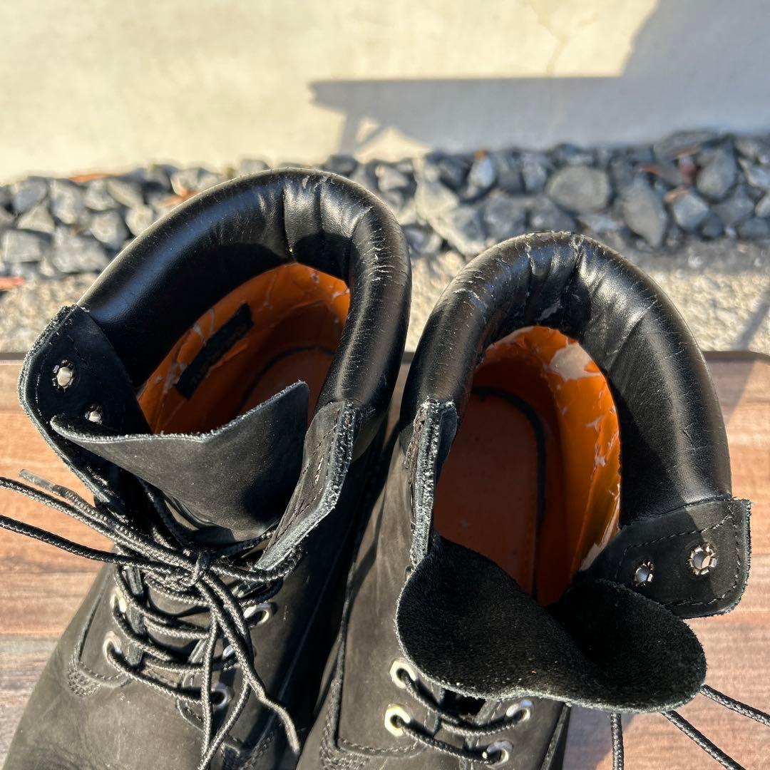 ティンバーランド　ブラック　ハイカットブーツ