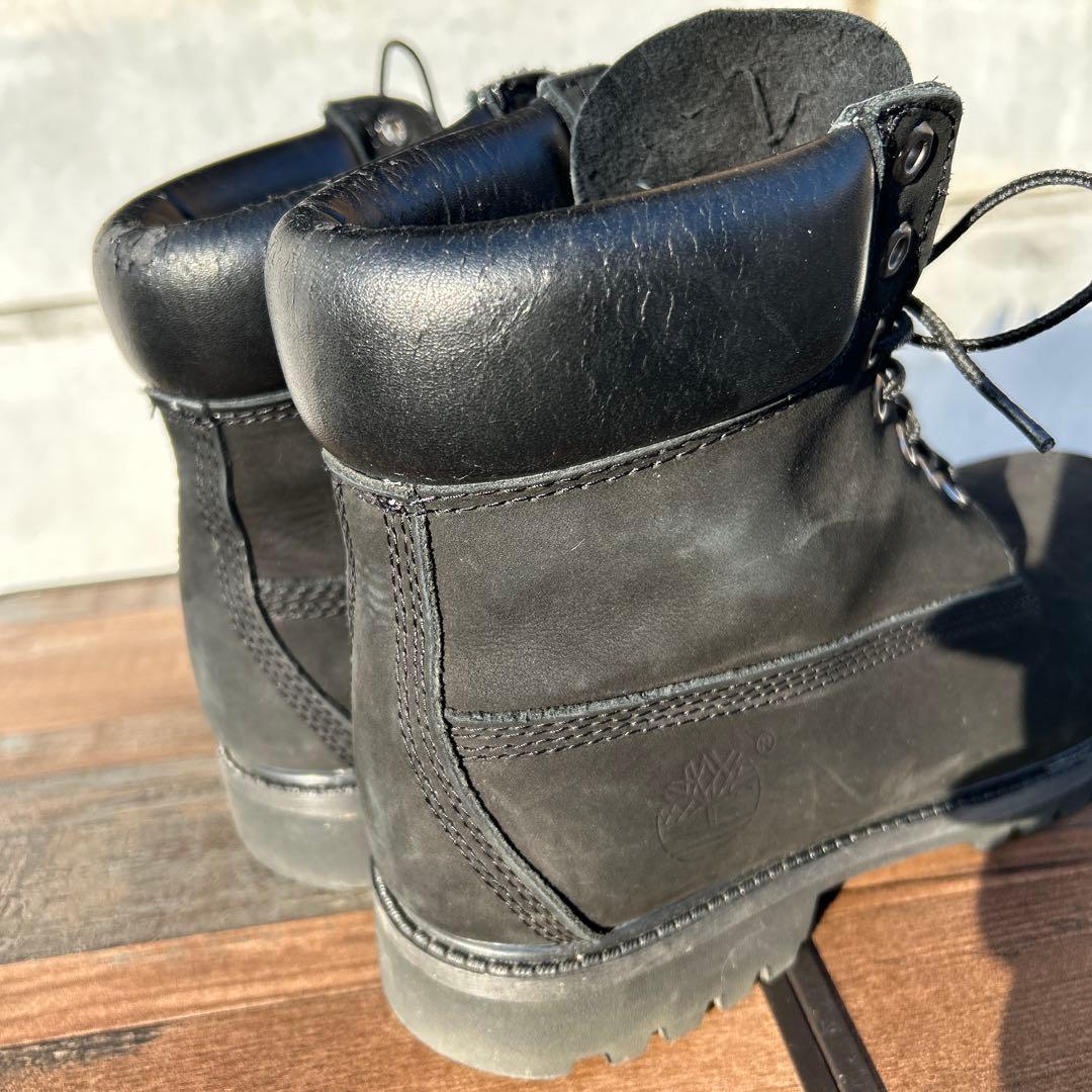 ティンバーランド　ブラック　ハイカットブーツ