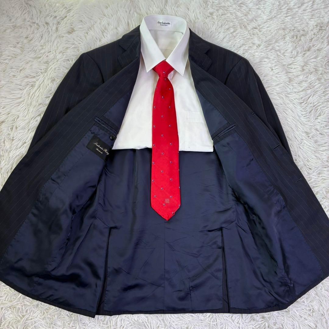 RING JACKET リングジャケットセットアップスーツ　ストライプ　46