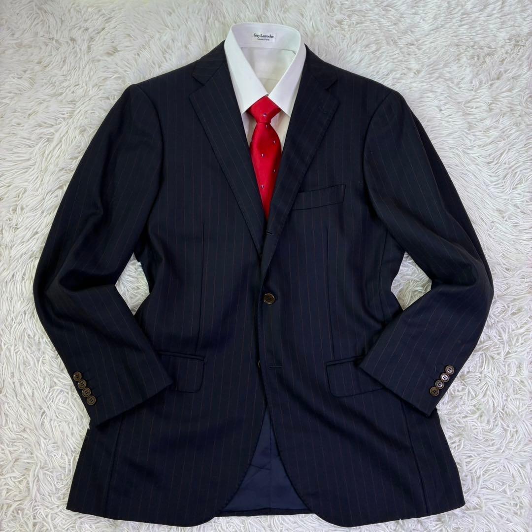 RING JACKET リングジャケットセットアップスーツ　ストライプ　46