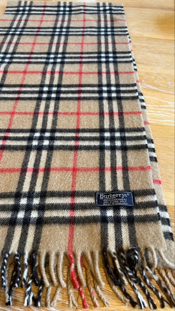 Burberrys OF LONDON カシミヤマフラー