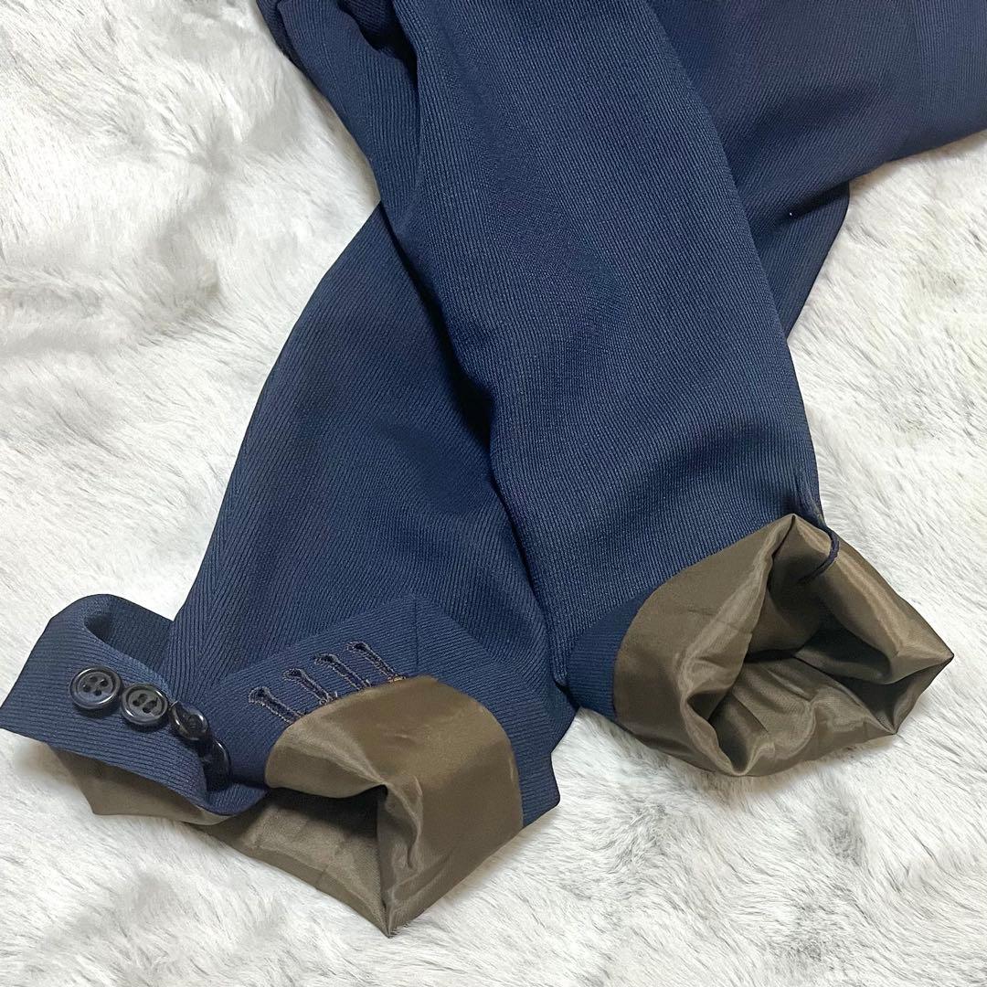 テーラードジャケット　ジャケット　春 夏　アルフレッド・ブラウン　英国老舗　XL