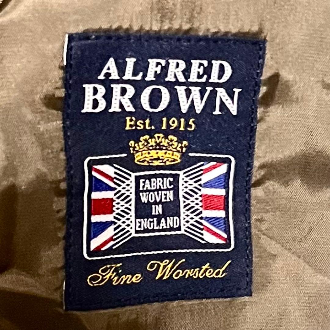 テーラードジャケット　ジャケット　春 夏　アルフレッド・ブラウン　英国老舗　XL