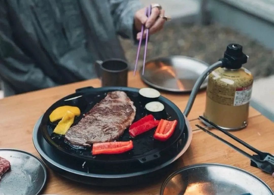 最安値！新品　スノーピーク　エンバーナー　バーナー　グリル　鉄板