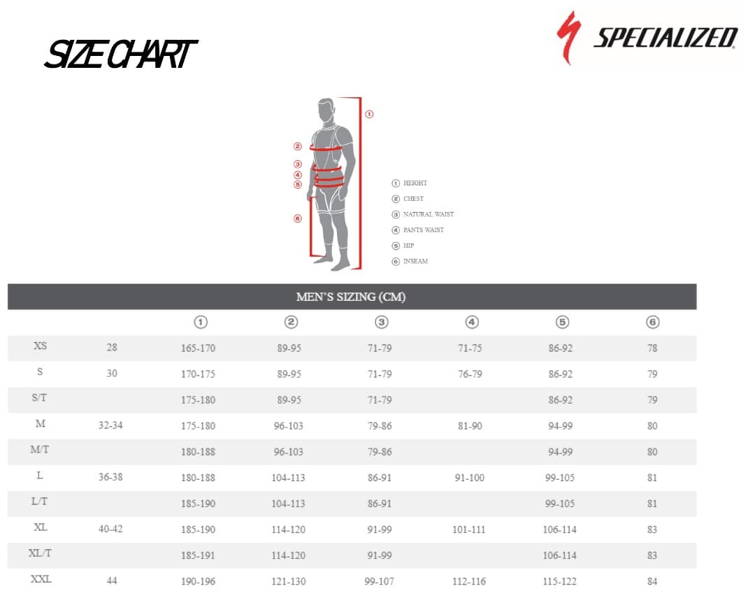 ウェア Specialized ADV SWAT Thermal 3/4 Bib XS