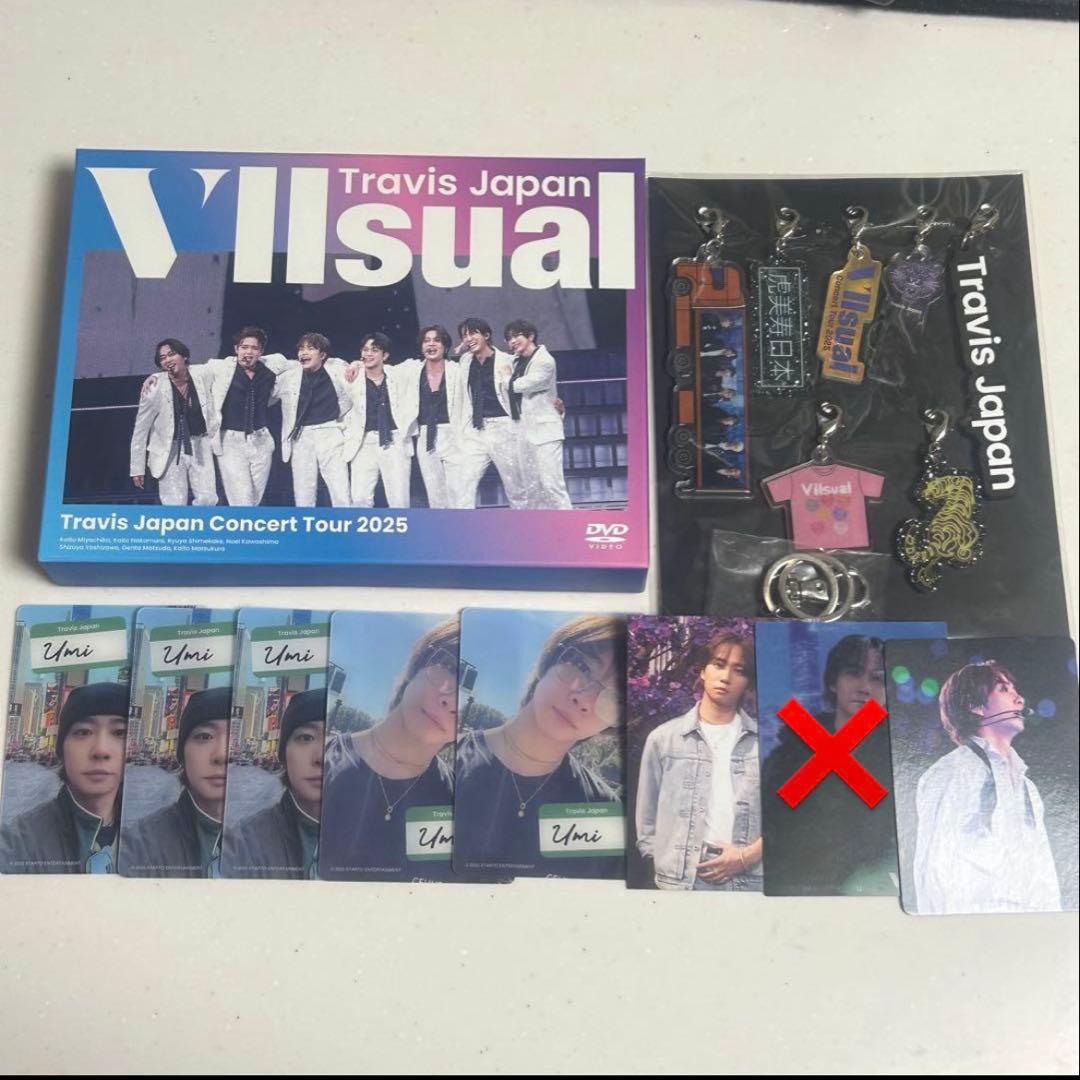 TravisJapan VIIsual〈完全生産限定盤〉 中村海人 トレカ