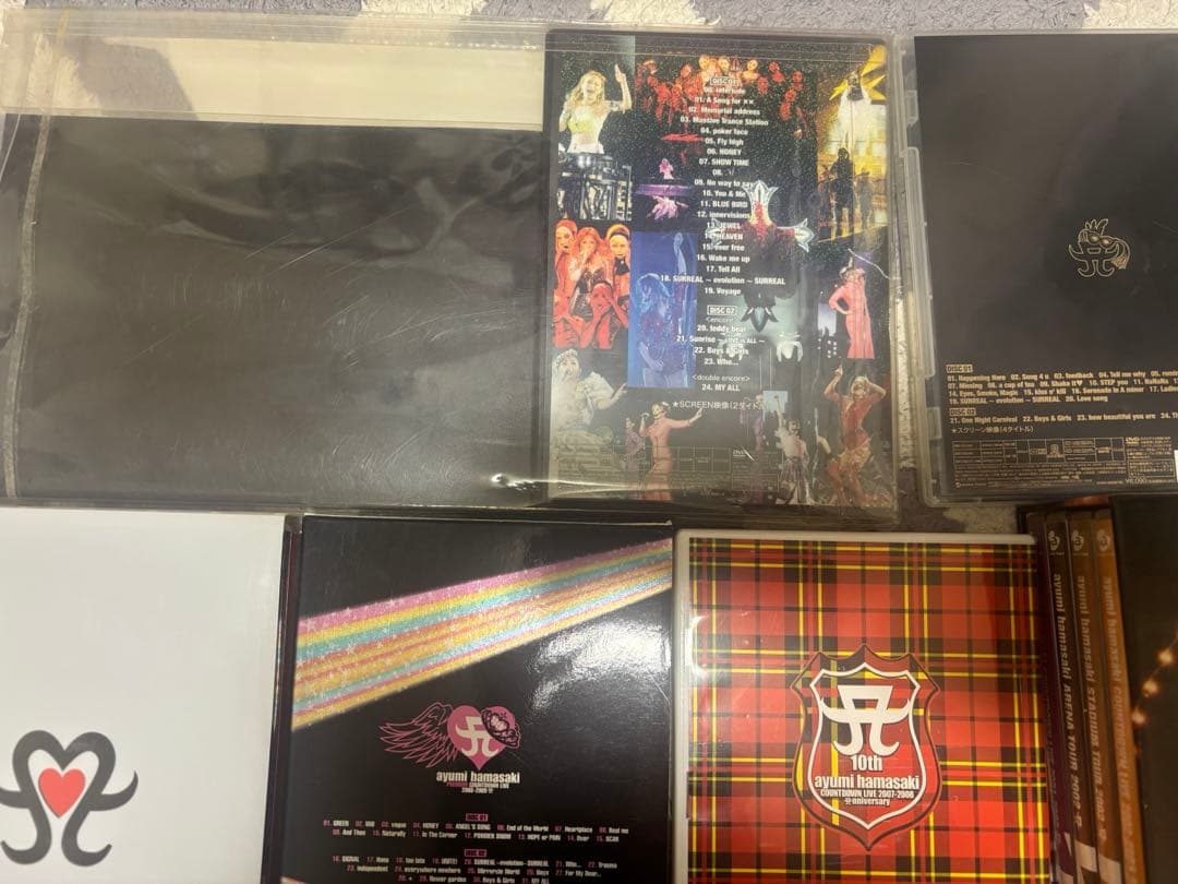 浜崎あゆみ DVD まとめ売り 15点 初回限定写真集付き