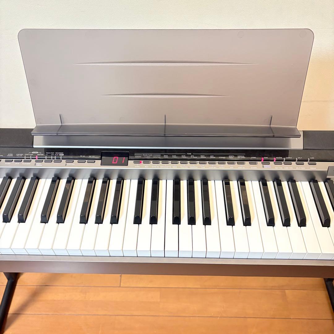 【美品・動作良好】CASIO 電子ピアノ Privia PX-320 付属品多数