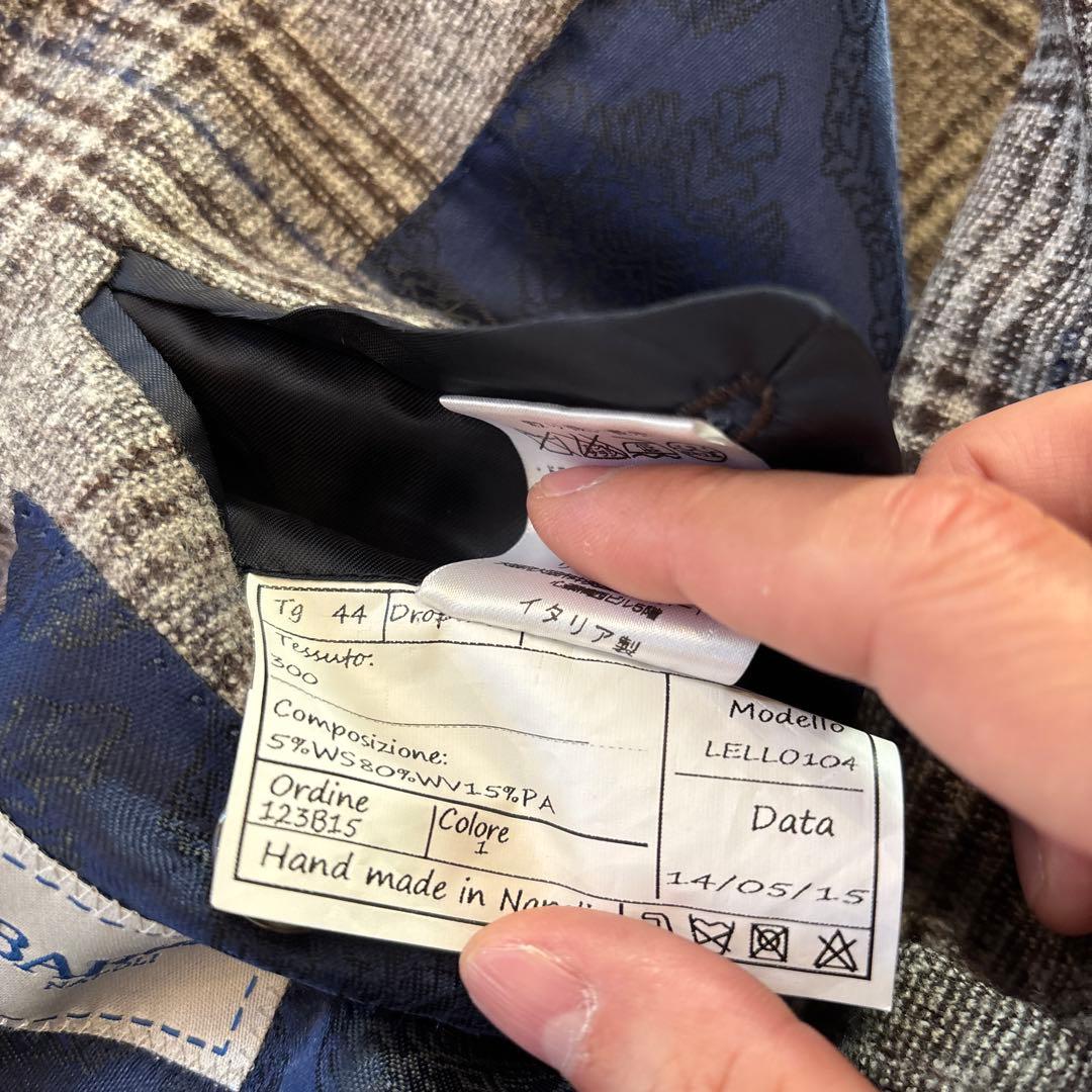 チェック柄 テーラードジャケット