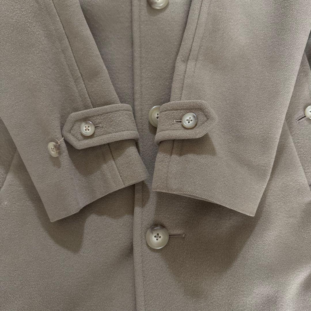 ラルフローレン カシミヤ混 ベルテッド ロングコート ベージュ 日本製