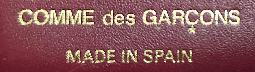 m*8様 【ほぼ未使用・箱タグ完備】コムデギャルソン SA7100 赤 コンパク