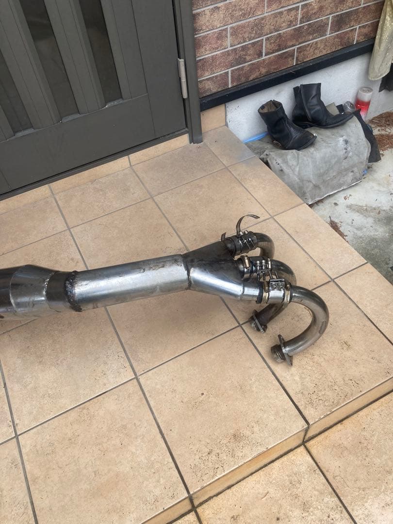 希少‼️KAWASAKI KH250 250ss 350ss ゼンシン？マフラー‼️