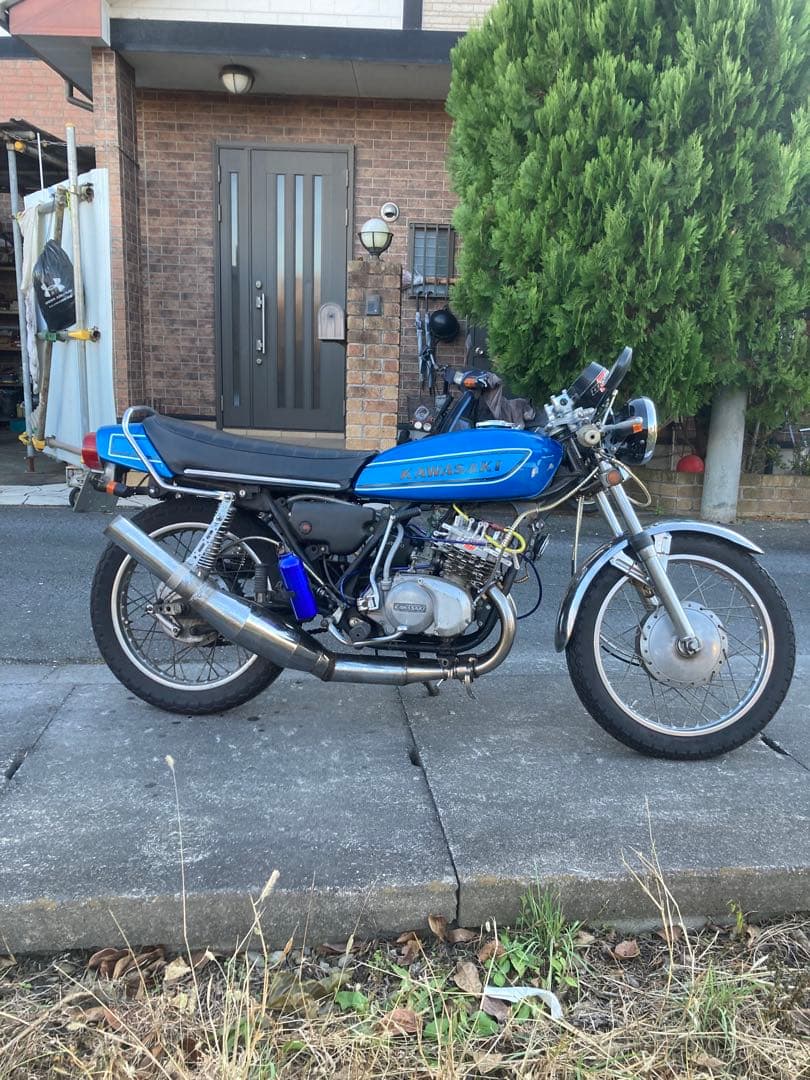 希少‼️KAWASAKI KH250 250ss 350ss ゼンシン？マフラー‼️
