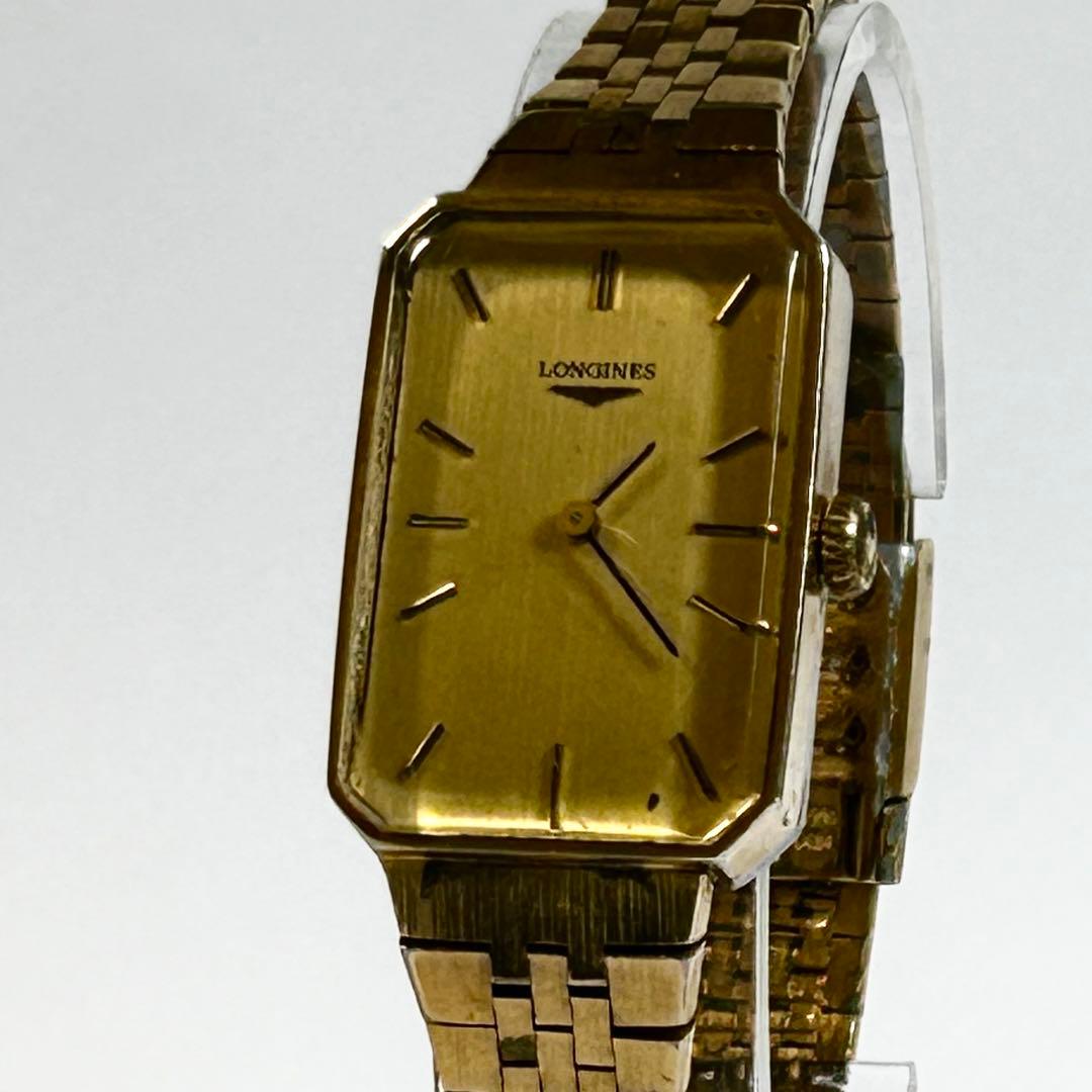 【希少/稼働】LONGINES 17.591.887 手巻き ALL GOLD