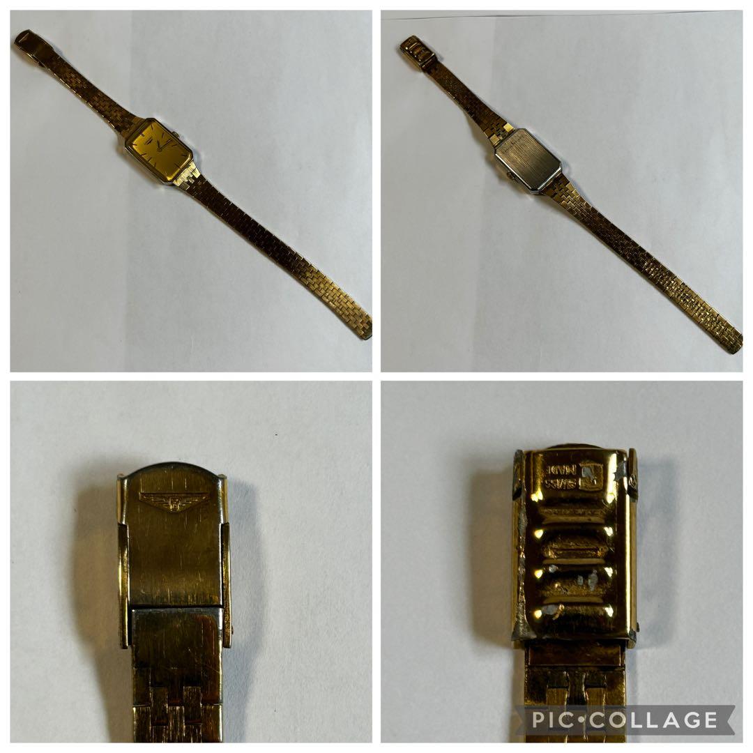 【希少/稼働】LONGINES 17.591.887 手巻き ALL GOLD