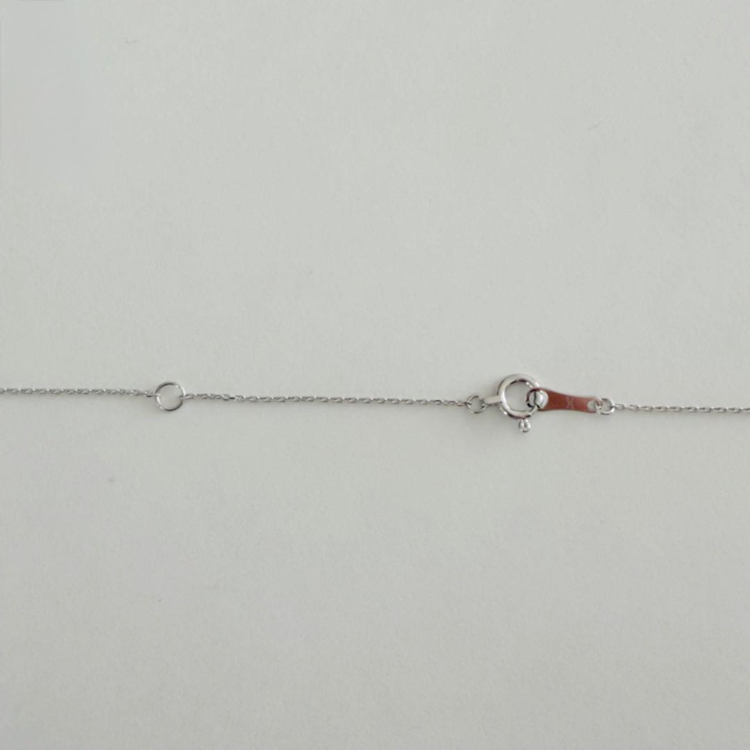 【新品同様】 ヴァンドーム青山 プラチナ ダイヤ ドロップ ネックレス