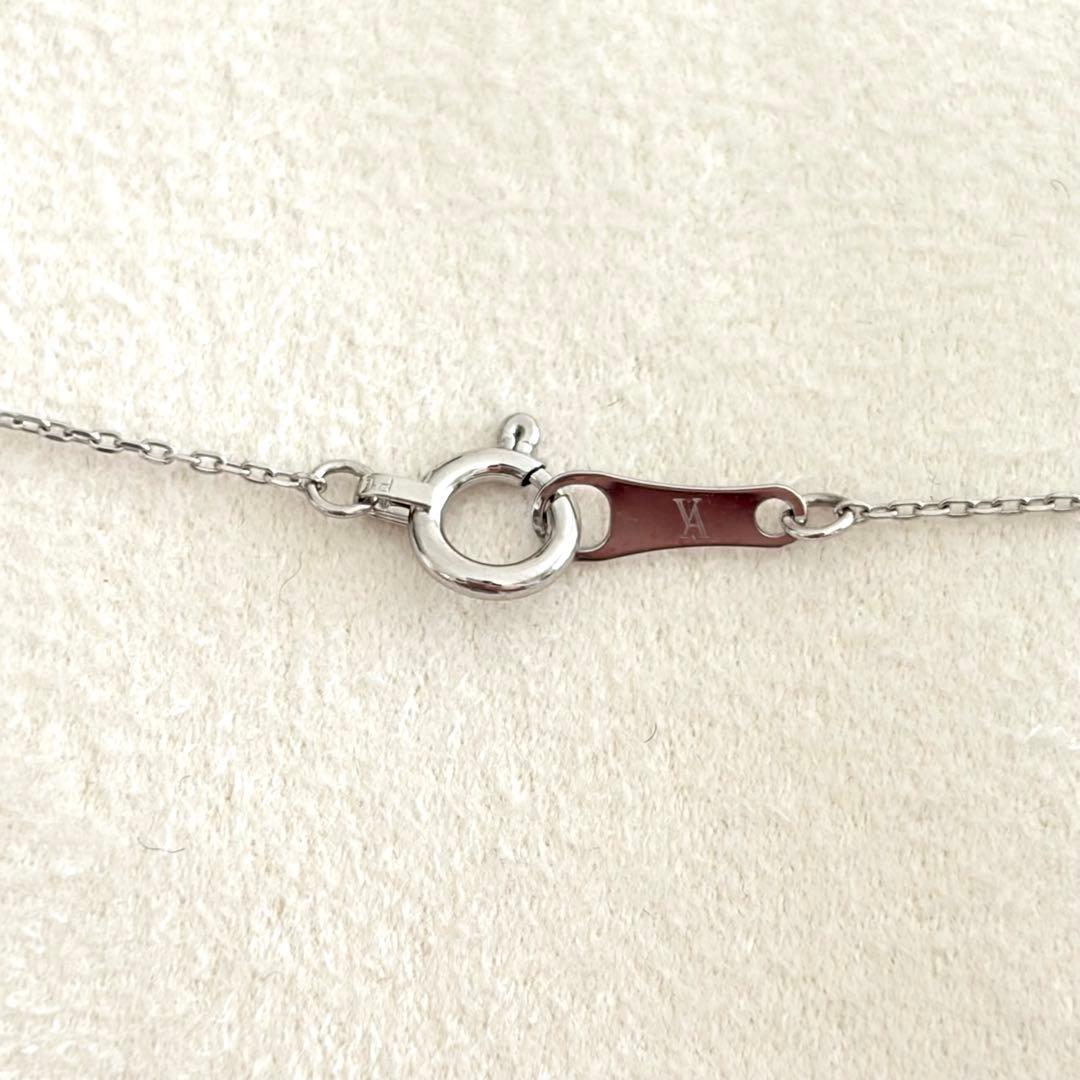 【新品同様】 ヴァンドーム青山 プラチナ ダイヤ ドロップ ネックレス