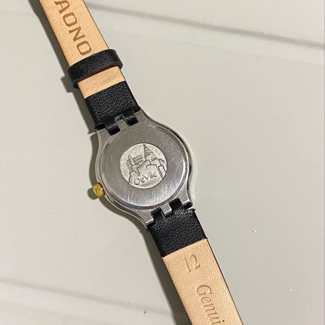 OMEGA レディース 時計 ホワイト/ブラック