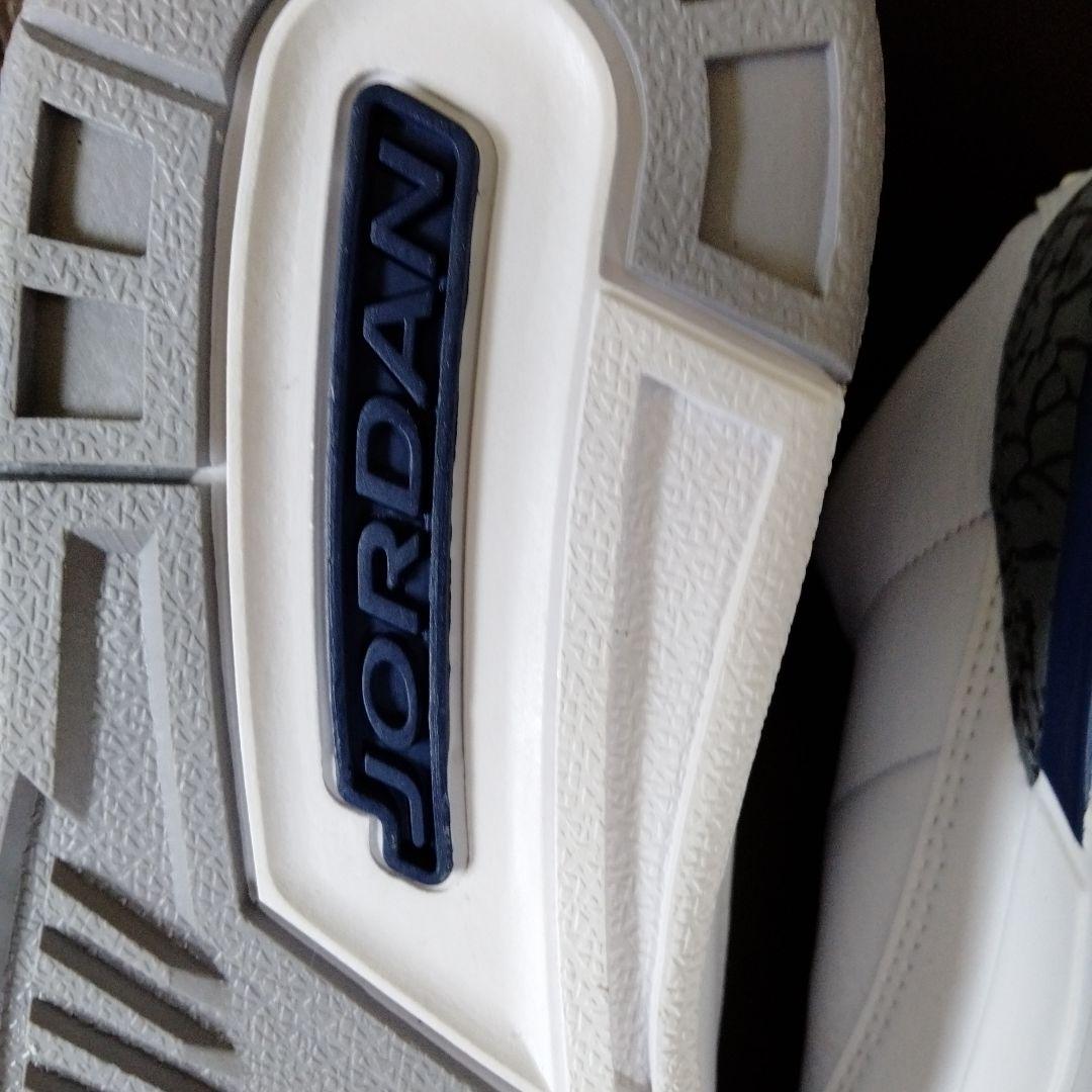 Air Jordan 3 ホワイト ネイビー　DM0967-140 大幅値下げ