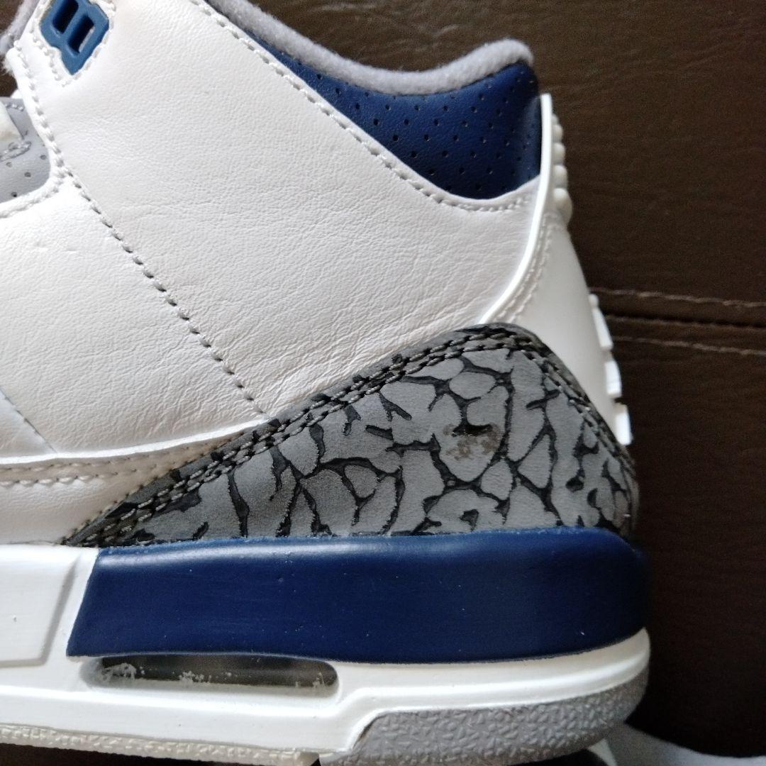 Air Jordan 3 ホワイト ネイビー　DM0967-140 大幅値下げ