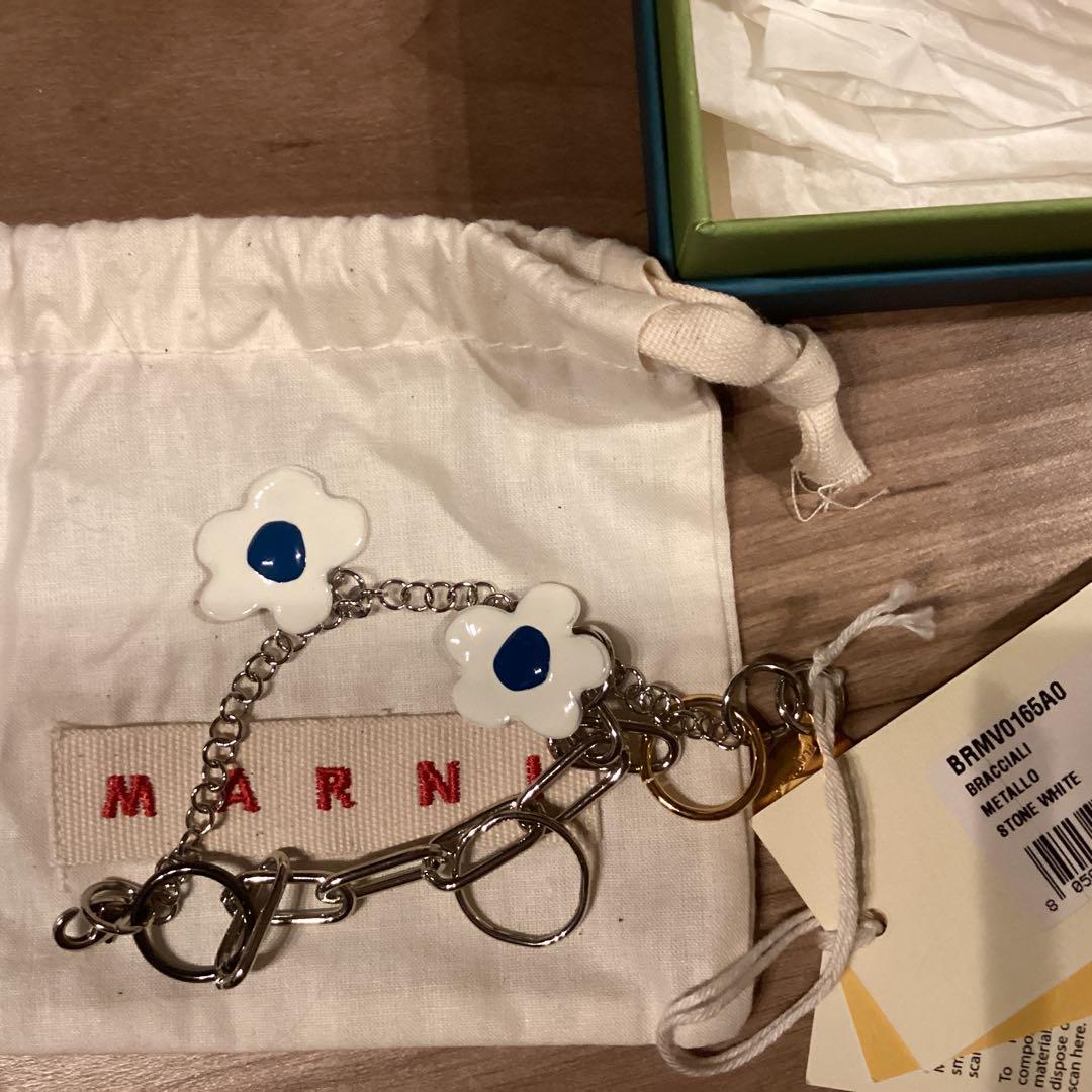 MARNI 花モチーフ ウォレットチェーン