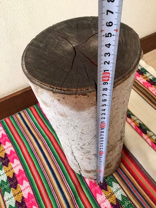 完全乾燥済み【天然欅の木】切り株スツール/インテリア台/切り株椅子/室内OKです