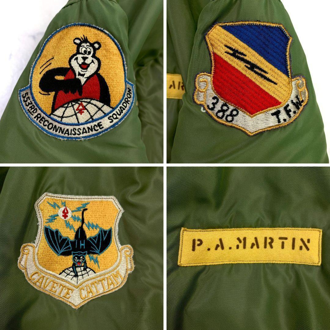 50s復刻★バズリクソンズ B-15C MOD 38 ワッペンカスタム　D853