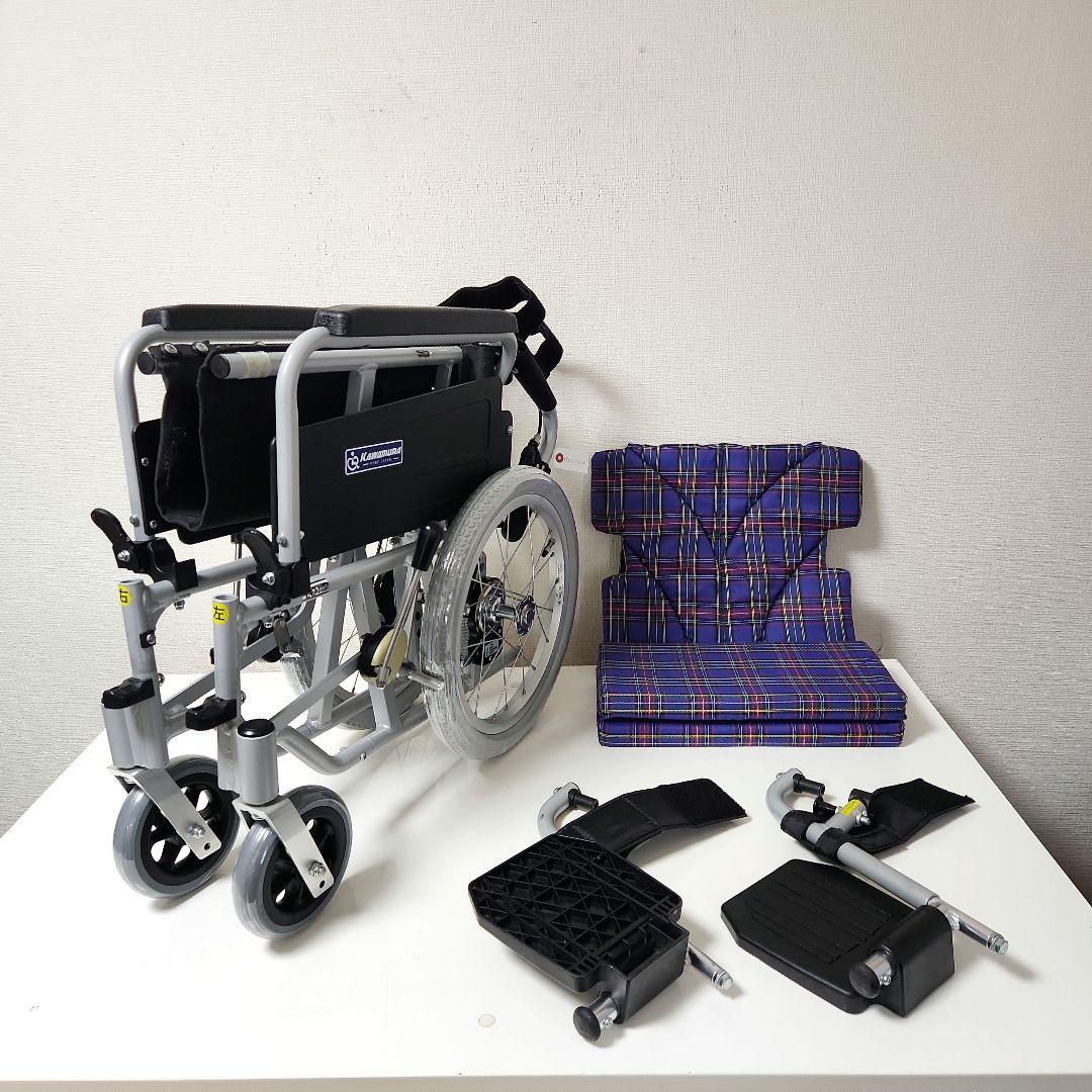 カワムラサイクル　介助用　多機能　車椅子　KA816B