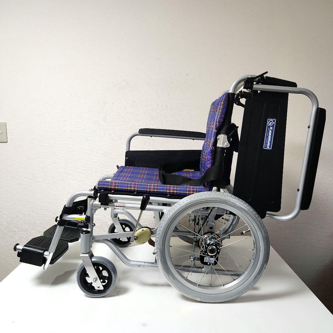 カワムラサイクル　介助用　多機能　車椅子　KA816B