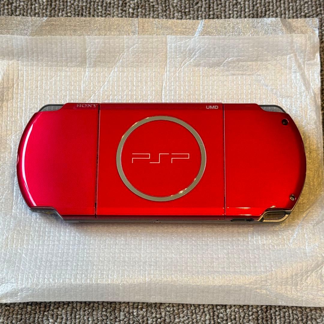 【美品】PSP-3000 ラディアント レッド 箱付き