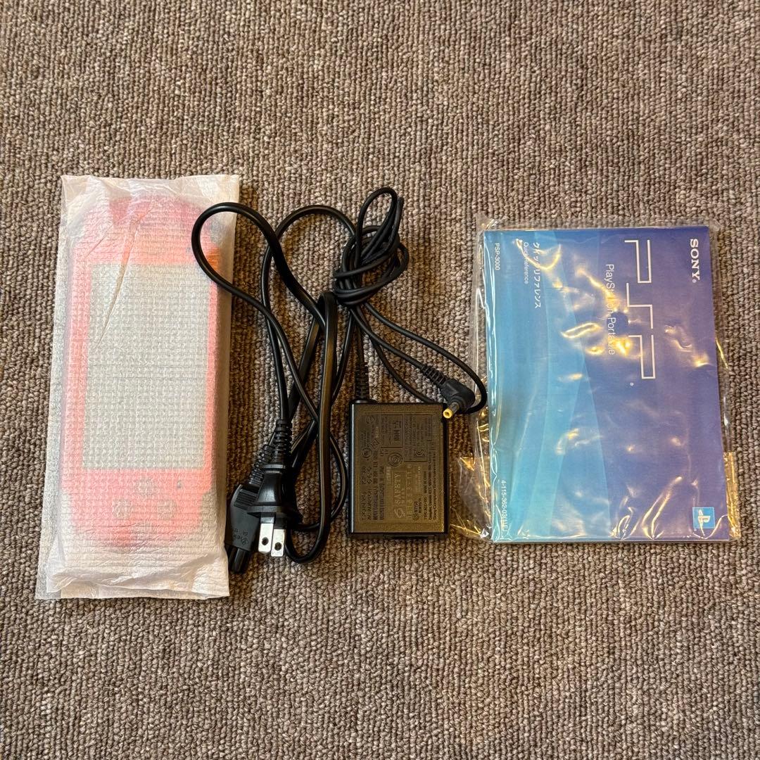 【美品】PSP-3000 ラディアント レッド 箱付き
