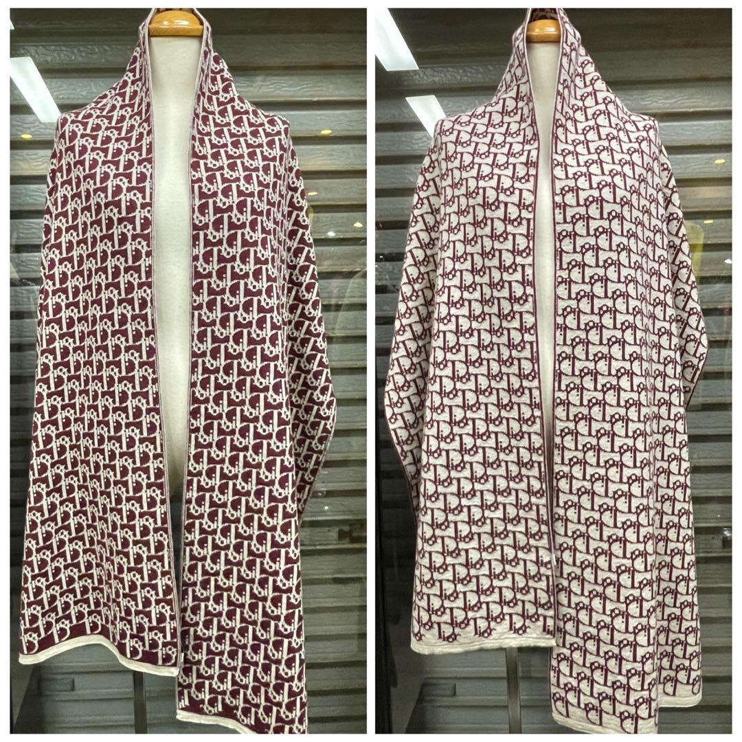 【美品】Christian Diorディオール トロッター　ウール　マフラー❤︎