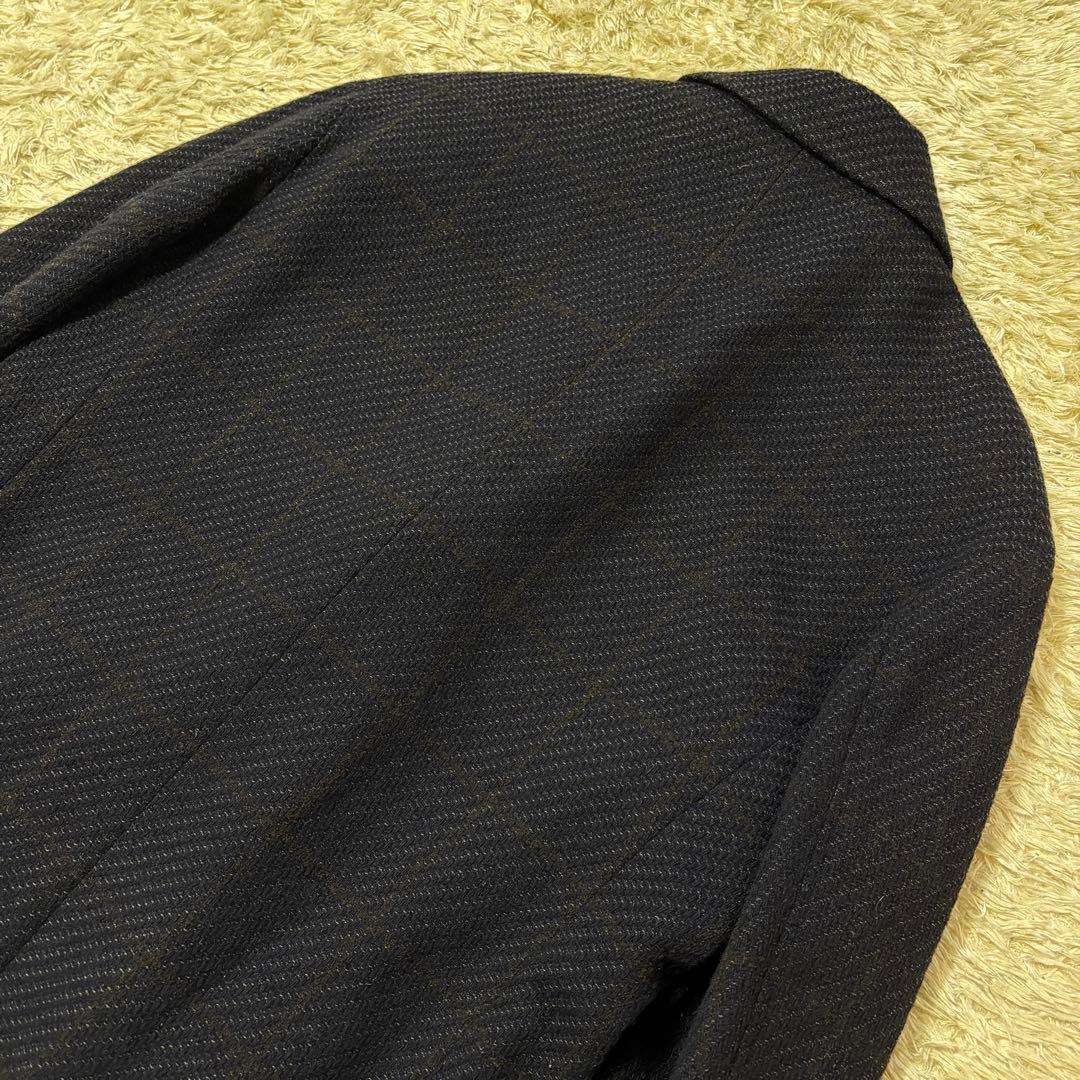 美品 尾州ウール ロングダブルブレスト チェスターコート スーツセレクト