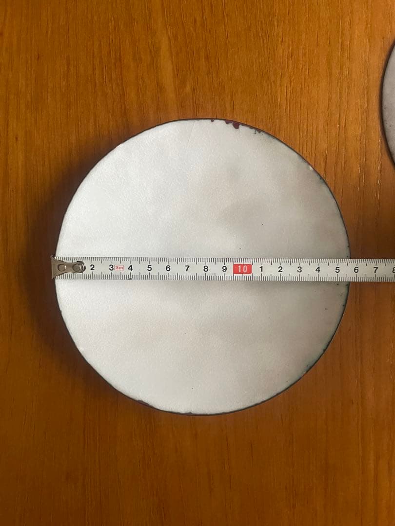 広瀬陽 七宝焼 皿 2枚セット（2019年 白日初個展作品）／希少