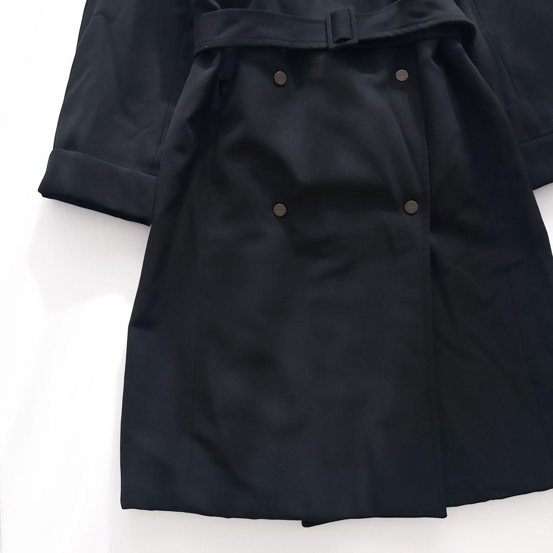 マックスマーラ ウィークエンド /中綿アウター トレンチコート 黒 40 ベルト