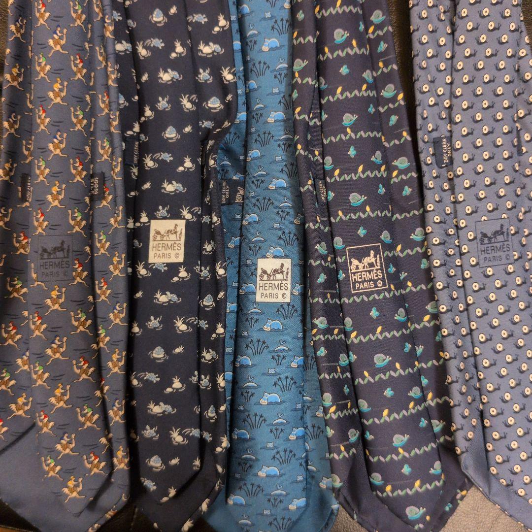 エルメスHERMESネクタイ 5本セット